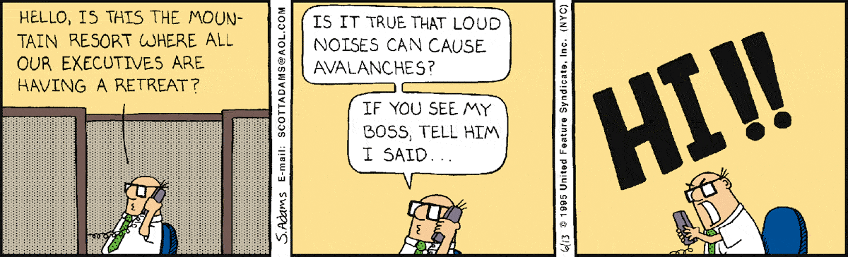 Dilbert Cartoon